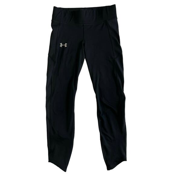 Under Armour Women's XS Compression ColdGear Crop Leggings Capri - Picture 1 of 6